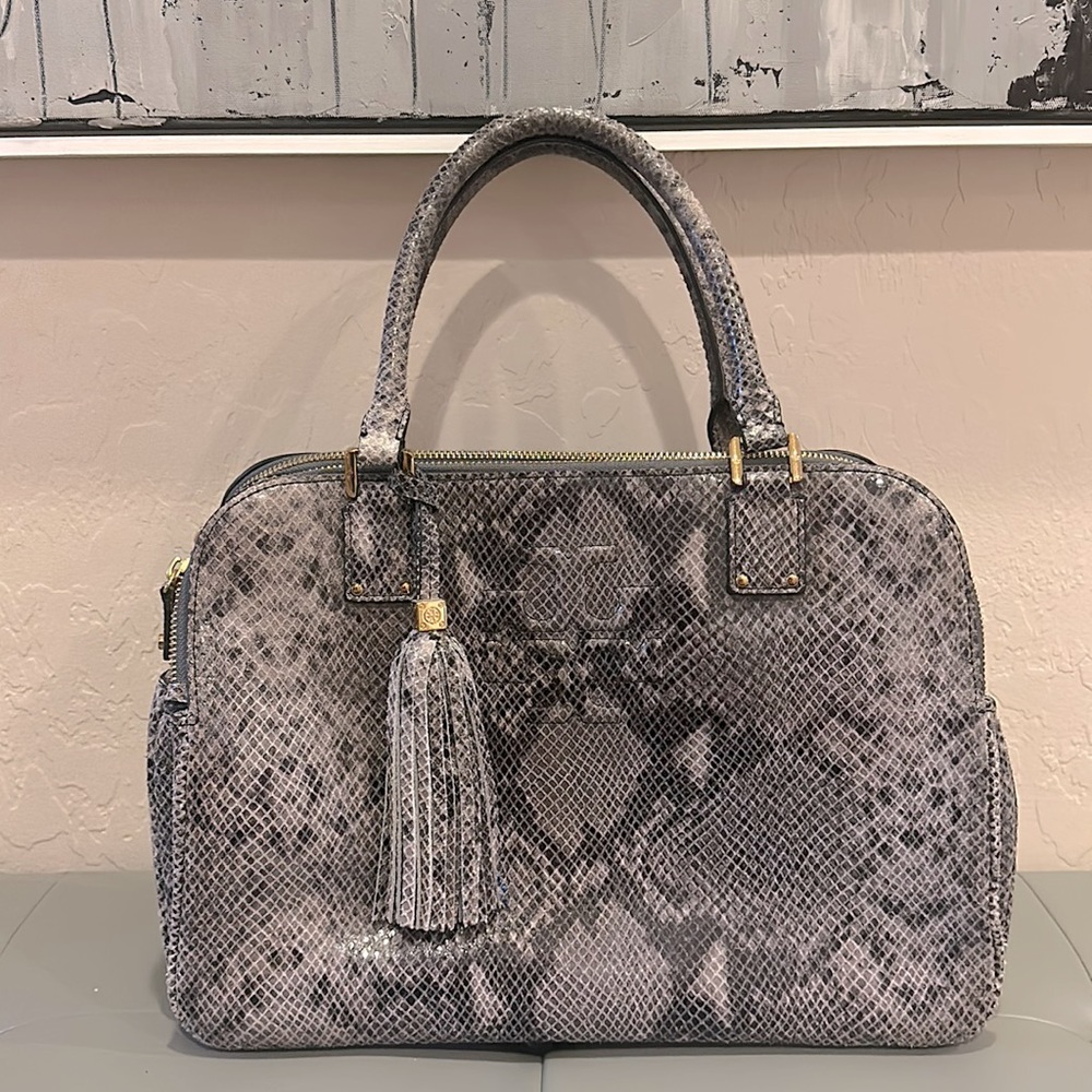 Tory Burch Python Purse